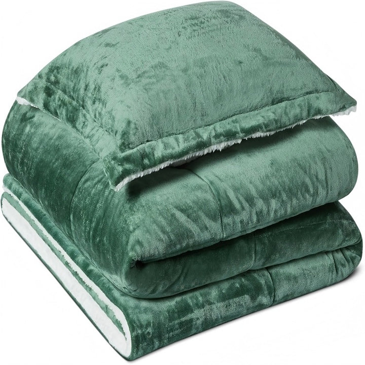 Reversible Plush Sherpa Blanket Bowlift