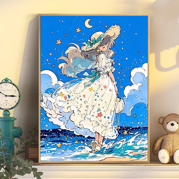 Celestial Fantasy Illustration Wall Art Bowlift