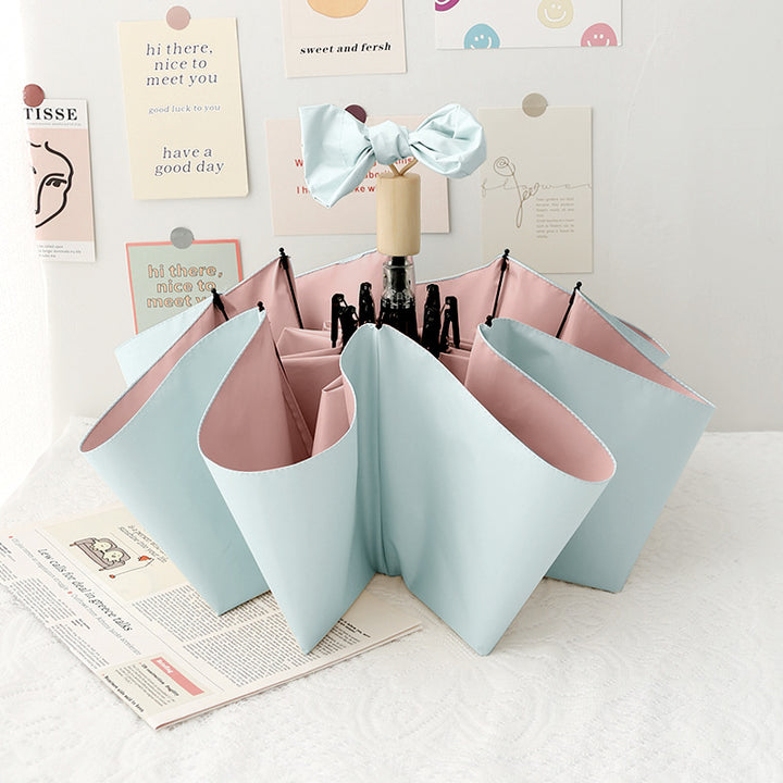 Women's Foldable Umbrella Holder with Multifunctional Design Bowlift