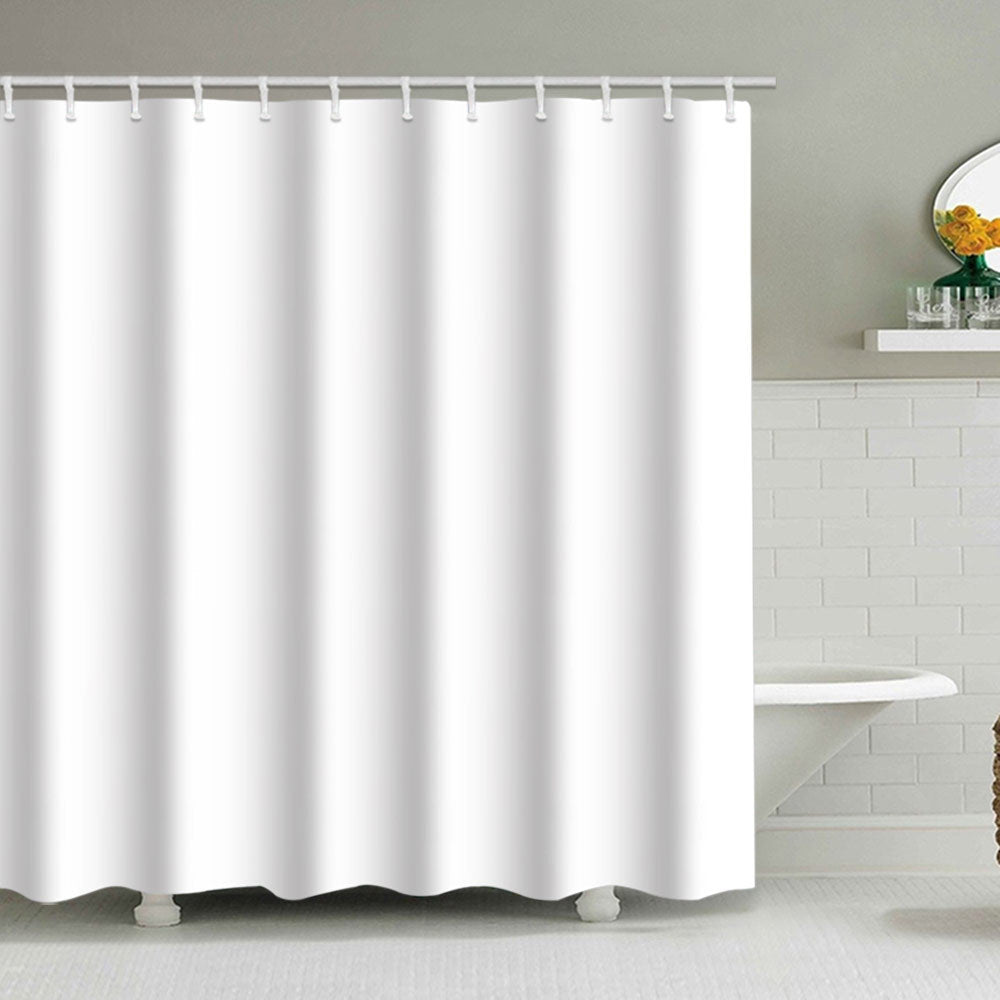 Minimalist Shower Curtain Bowlift