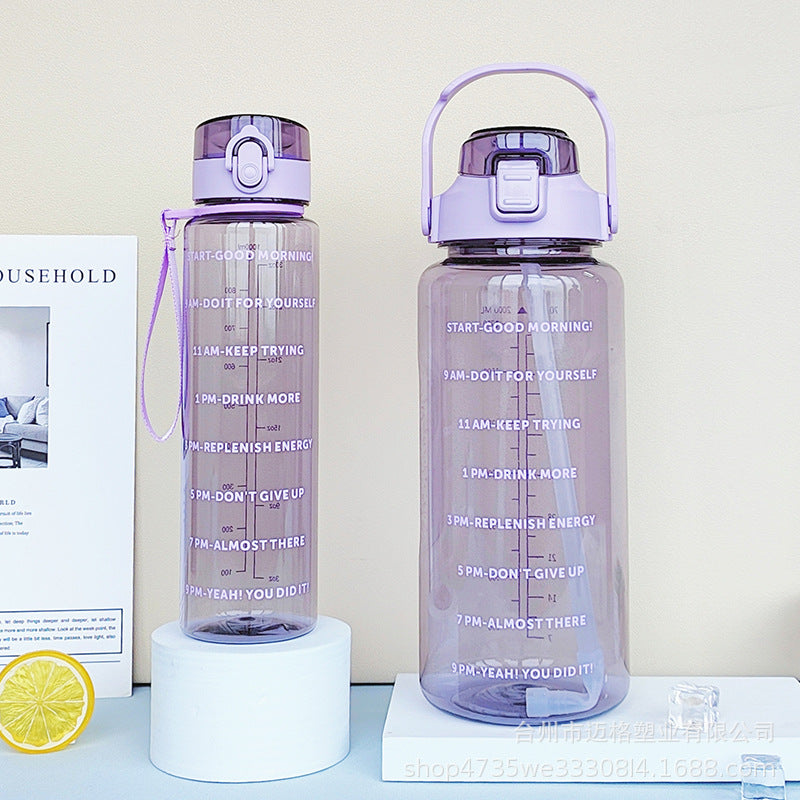 Ladies Motivational Water Bottle Bowlift