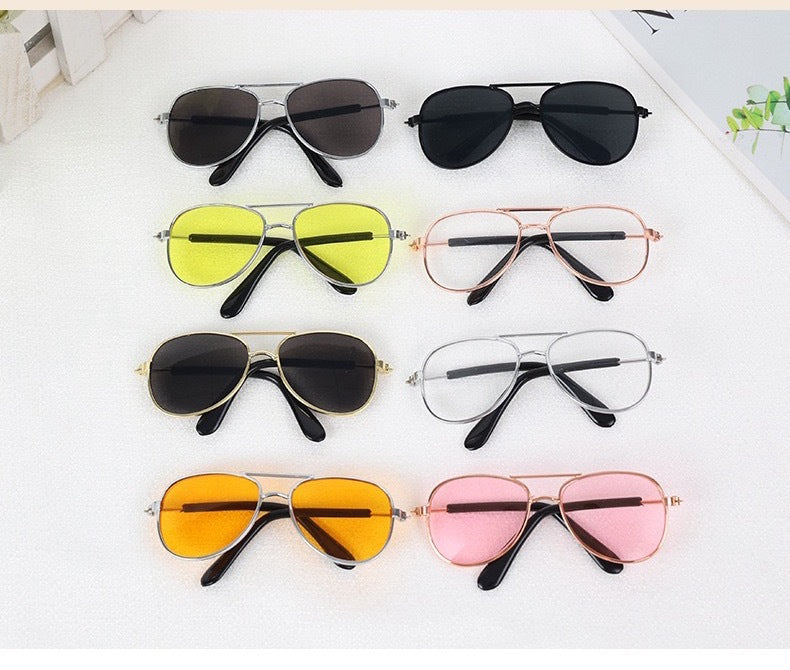 Aviator Style Bowlift Sunglasses