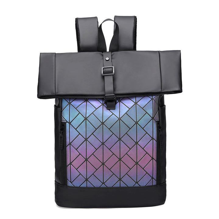 Modern Geometric Pattern Backpack Bowlift