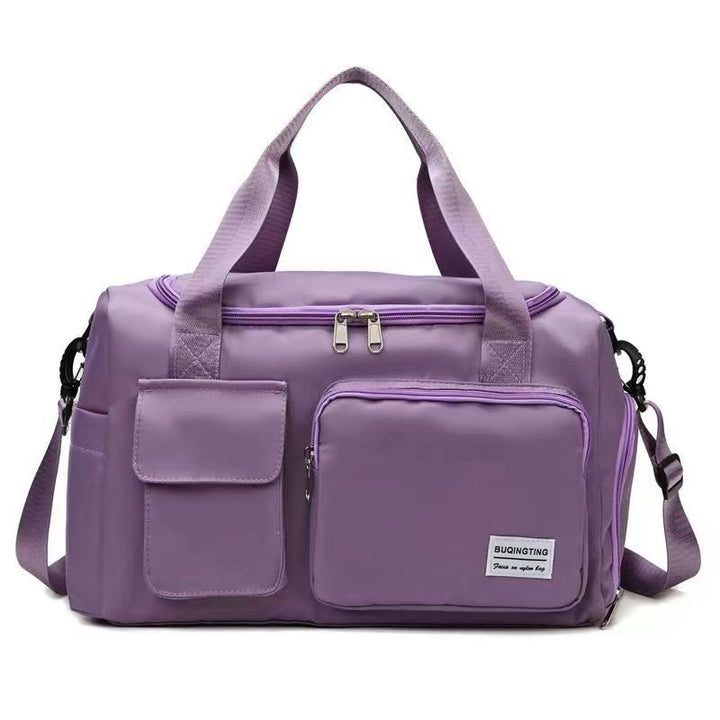 Sporty Travel Bag With Multiple Compartments Bowlift