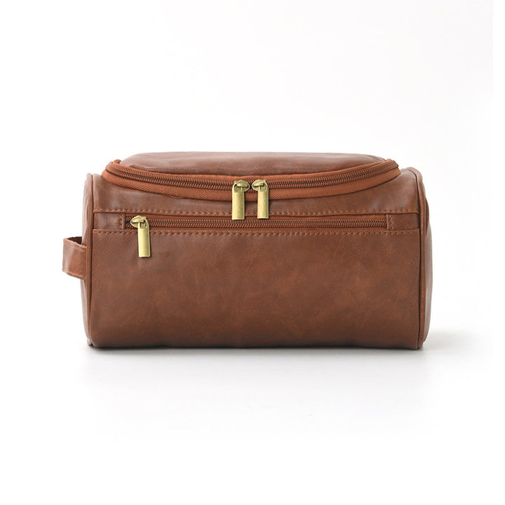 Cosmetic Bag Made of High-Quality Artificial Leather Bowlift