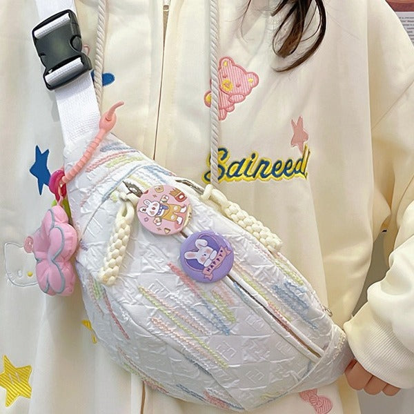 Fashionable waist bag with adjustable strap Bowlift