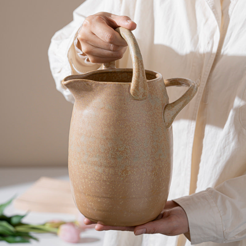 Decorative Ceramic Water Pitcher