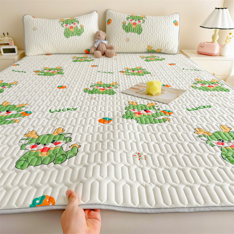 Playful Rainbow Mattress Protector