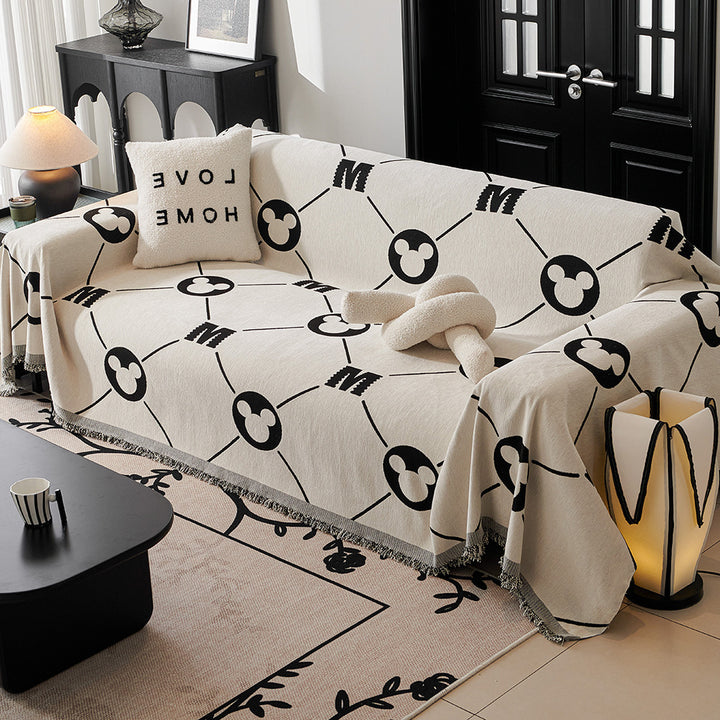 Artistic Abstract Throw Blanket