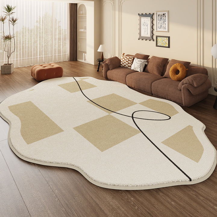 Flower-shaped Decorative Rug