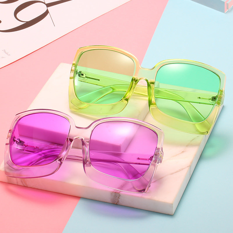 Oversized Fashion Gradient Sunglasses Bowlift