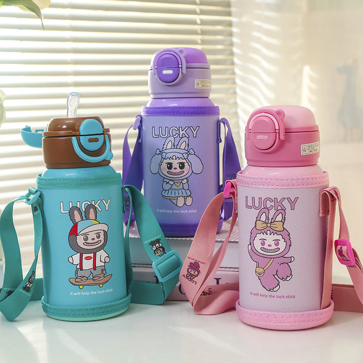 Women's Insulated Bottle with Integrated Neoprene Sleeve Bowlift