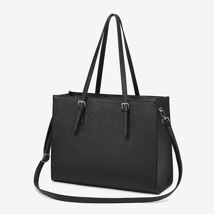Spacious Multi-Compartment Tote Bag