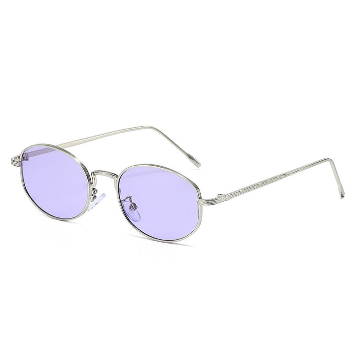 Minimalist Oval Frame Sunglasses Bowlift