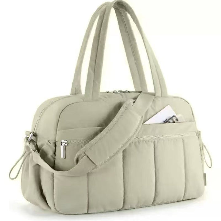 Padded travel bag with practical outer pockets Bowlift
