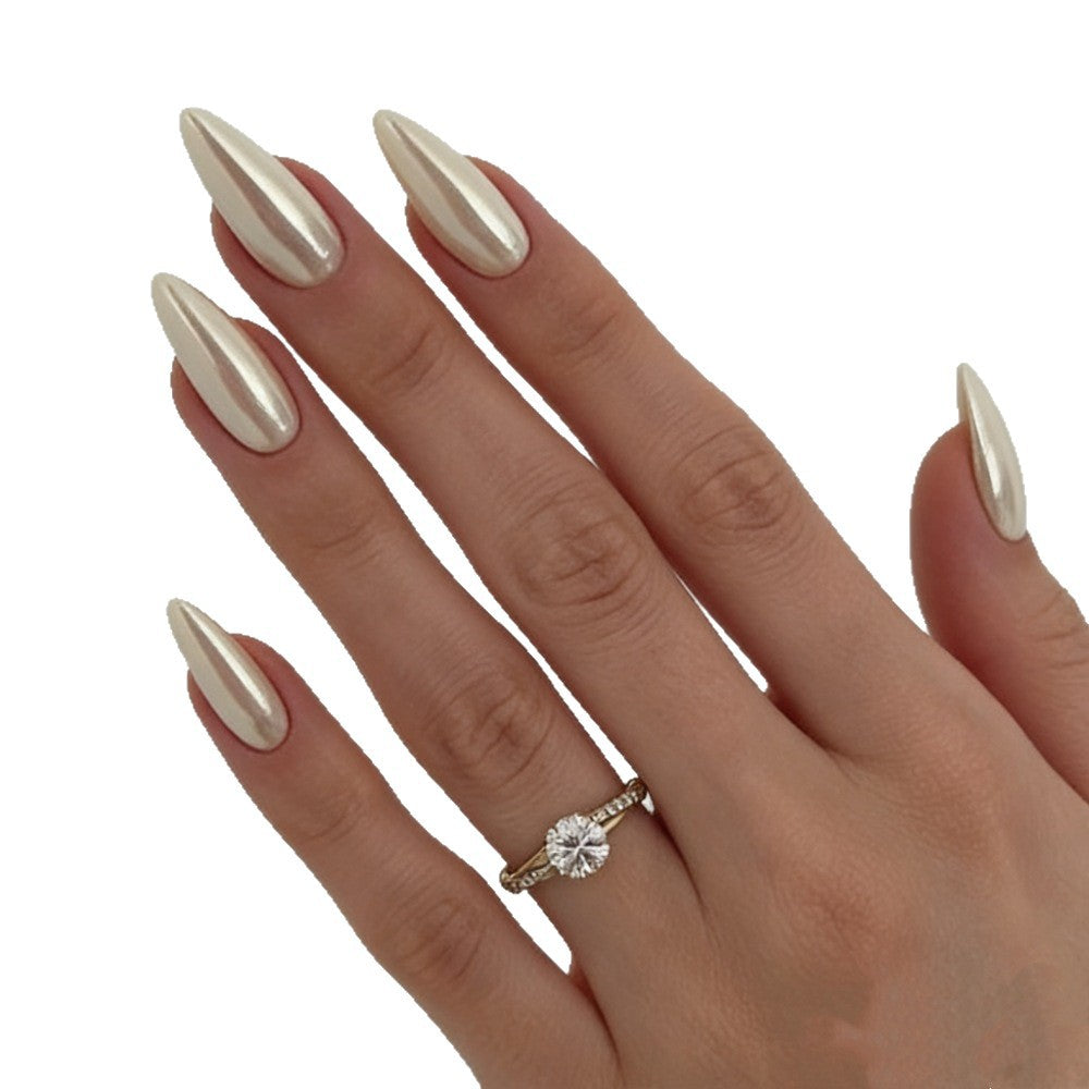 Premium Stiletto-Shaped Press-On Nails Bowlift