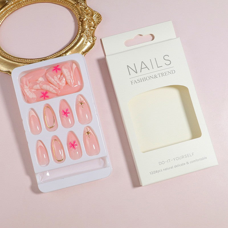 DIY Elegant Press-On Nail Set Bowlift