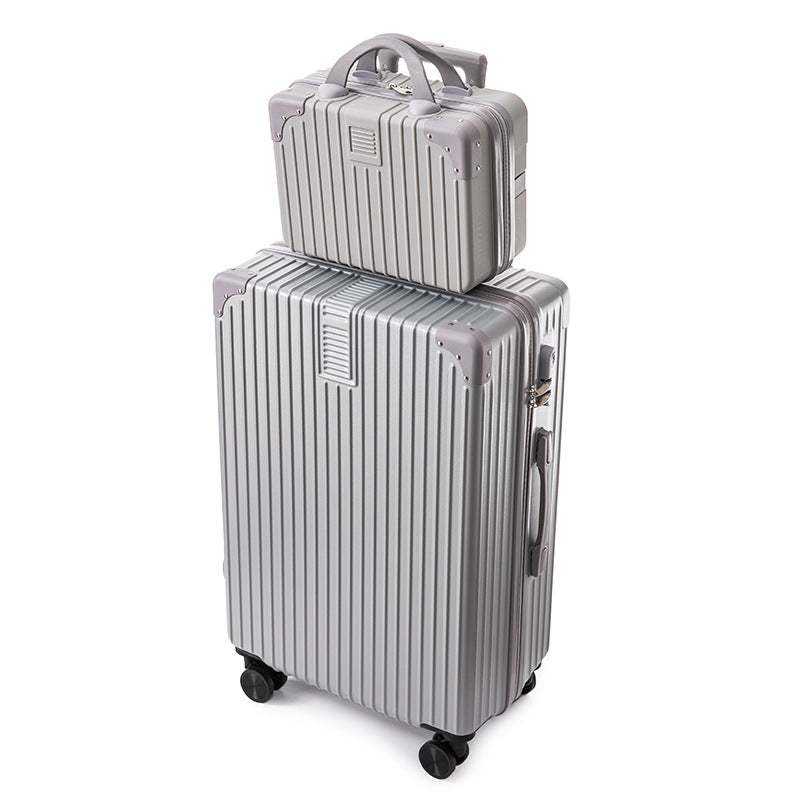 Dual-Layer Hard-Shell Luggage Set Bowlift