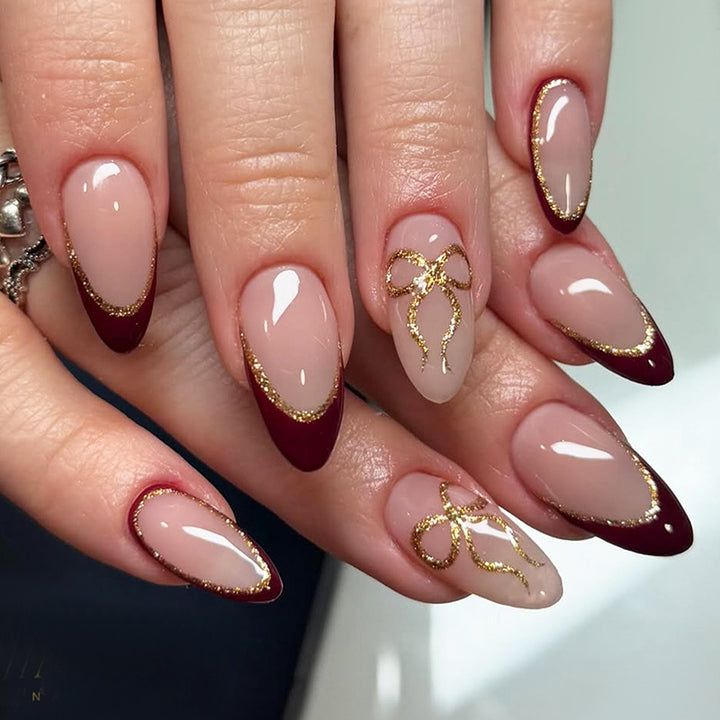 Elegant Gel Nail Art Press-On Collection Bowlift