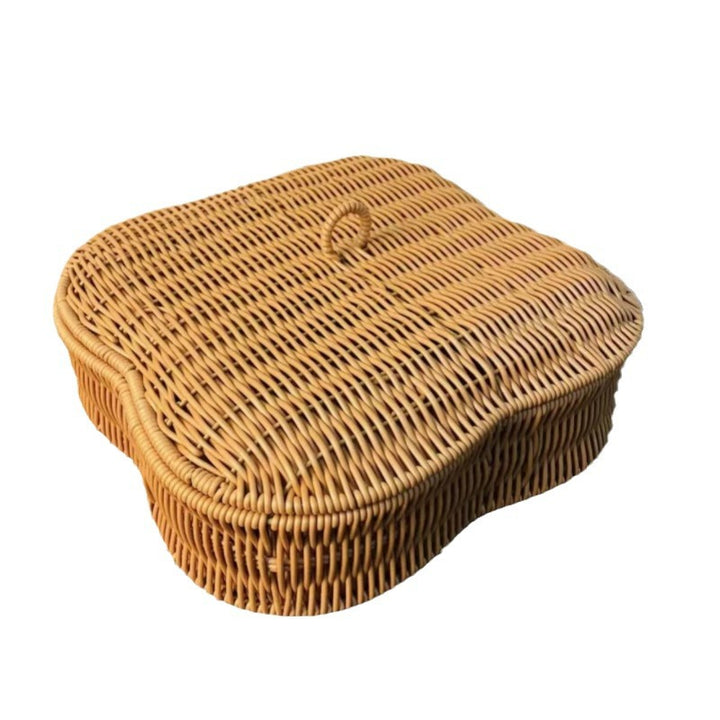 Women Decorative Basket with Wavy Shape Bowlift