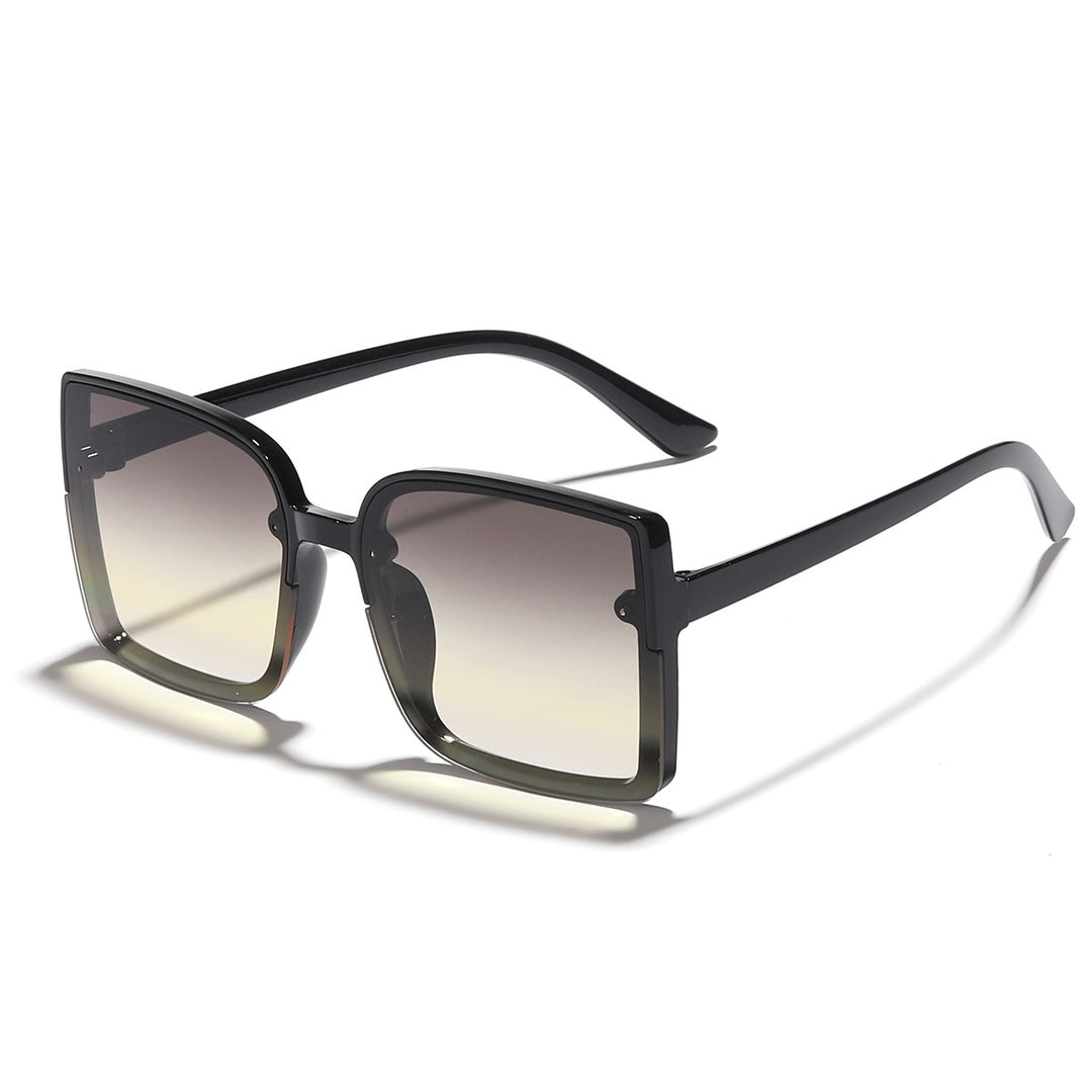 Women oversized square sunglasses with modern gradient effect Bowlift