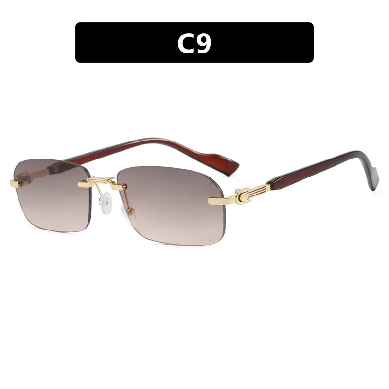 Women's sunglasses with elegant metal frame and stylish wood details Bowlift