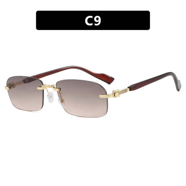 Women's sunglasses with elegant metal frame and stylish wood details Bowlift