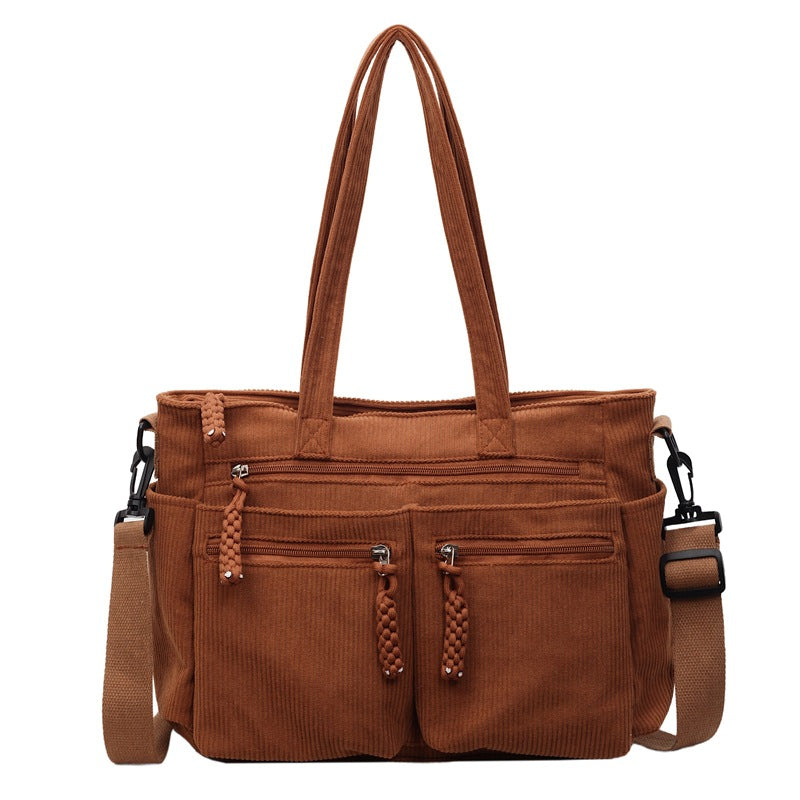 Stylish Multi-Pocket Tote Bag Bowlift