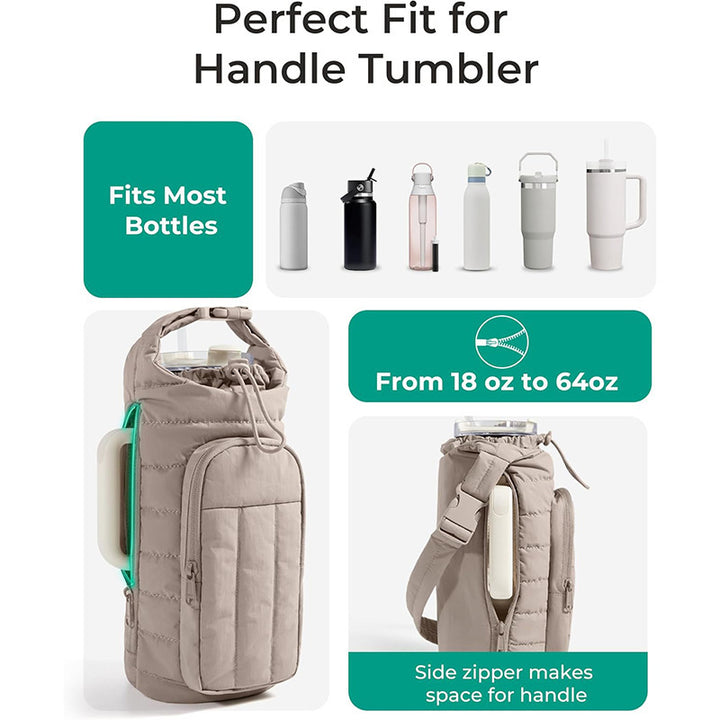 Insulated Drink Bottle Bag Bowlift