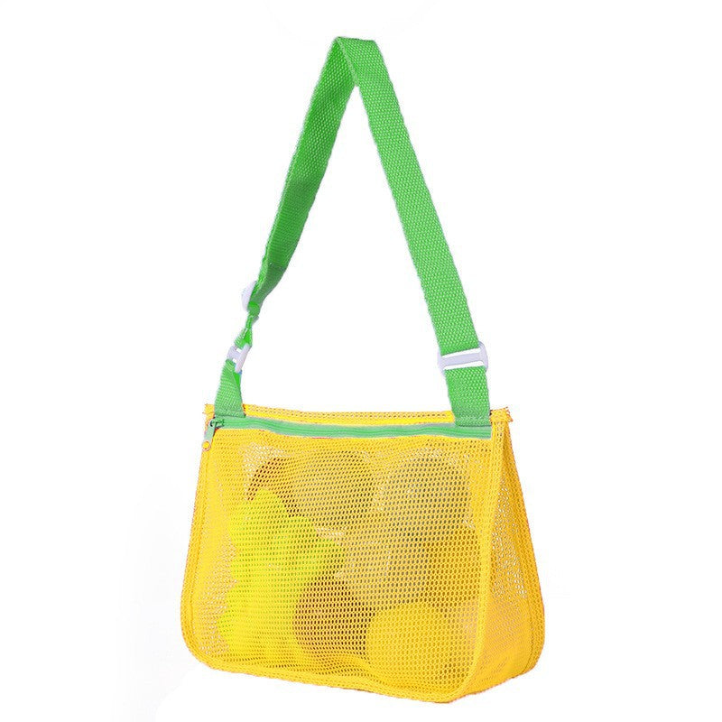 Sporty Shoulder Bag Made of Breathable Mesh Material Bowlift