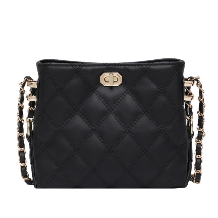 Elegant Quilted Crossbody Bag Bowlift