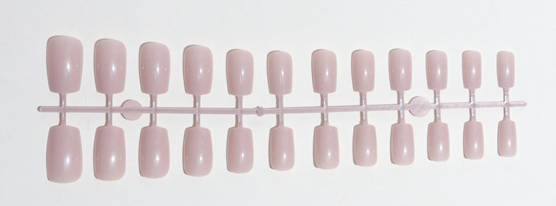 Natural Glossy Press-On Nail Tips Bowlift