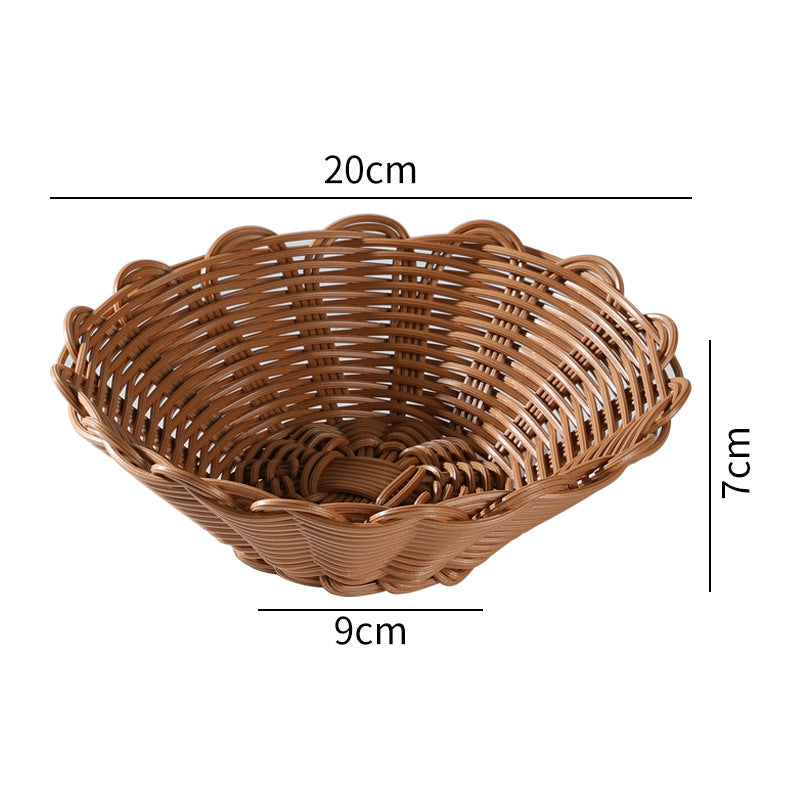 Stylish Decorative Woven Fruit Bowl Bowlift