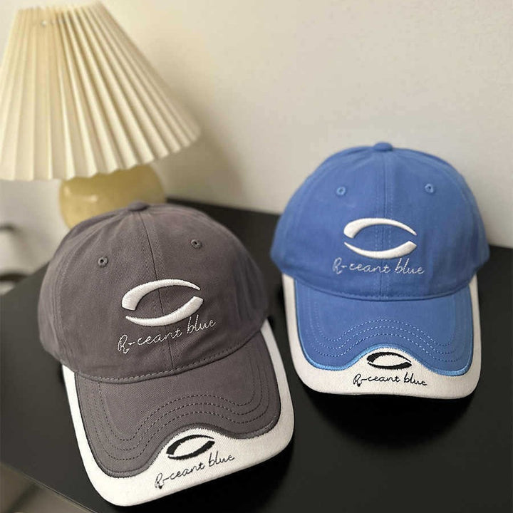 Women's Casual Embroidered Baseball Hat Bowlift