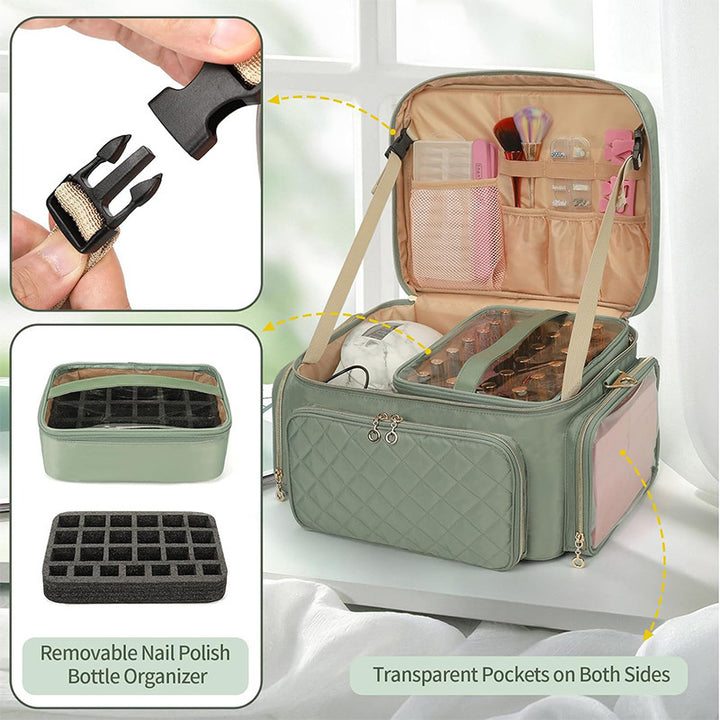 Cosmetic organizer with multifunctional compartments Bowlift