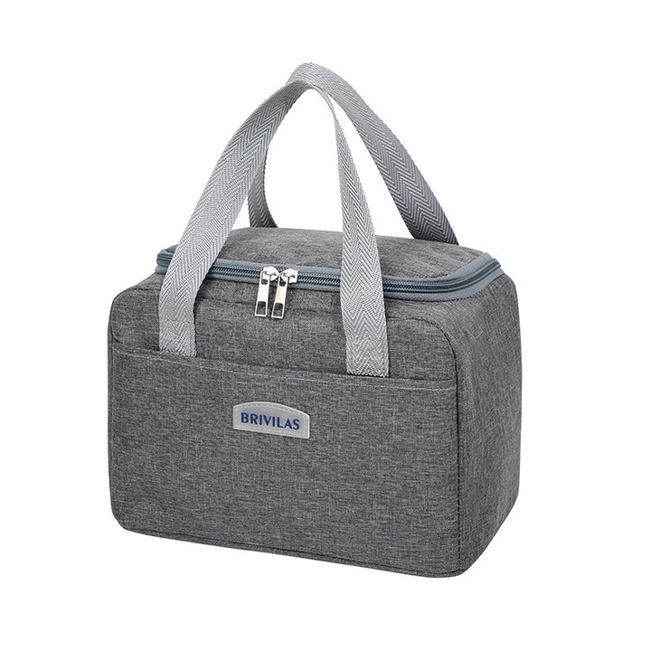 Insulated lunch bag with multi-compartment organizer and adjustable shoulder strap Bowlift