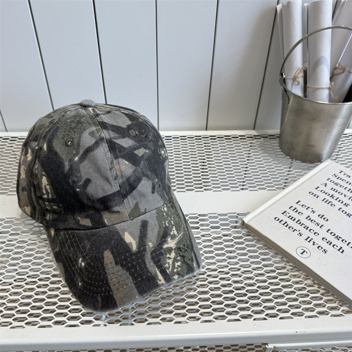 Men's Casual Camouflage Baseball Cap Bowlift