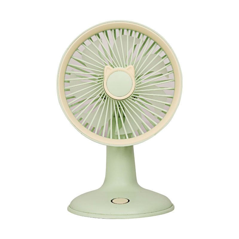 Women's Portable Mini Fan with Creative Cat Ears Bowlift