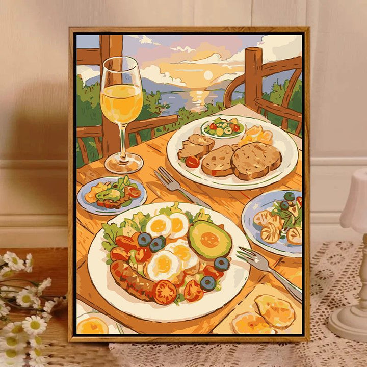 Gourmet Culinary Wall Art Print Bowlift