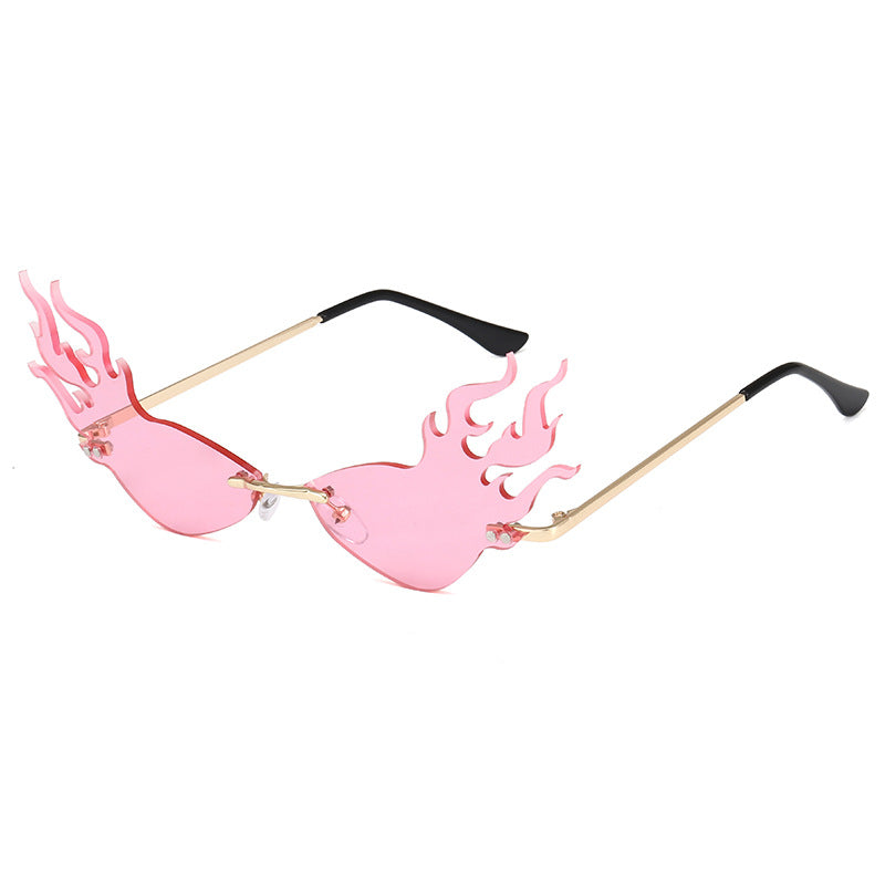 Women's fashionable sunglasses with flame-shaped design Bowlift