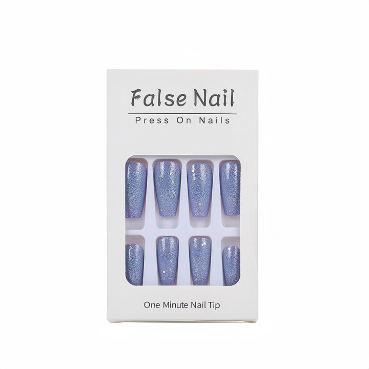 Glittering artificial nails in an elegant color scheme Bowlift
