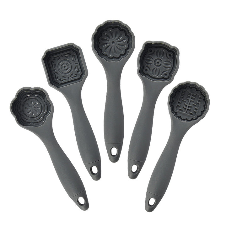 Silicone Cookie Stamp Set with Various Patterns Bowlift