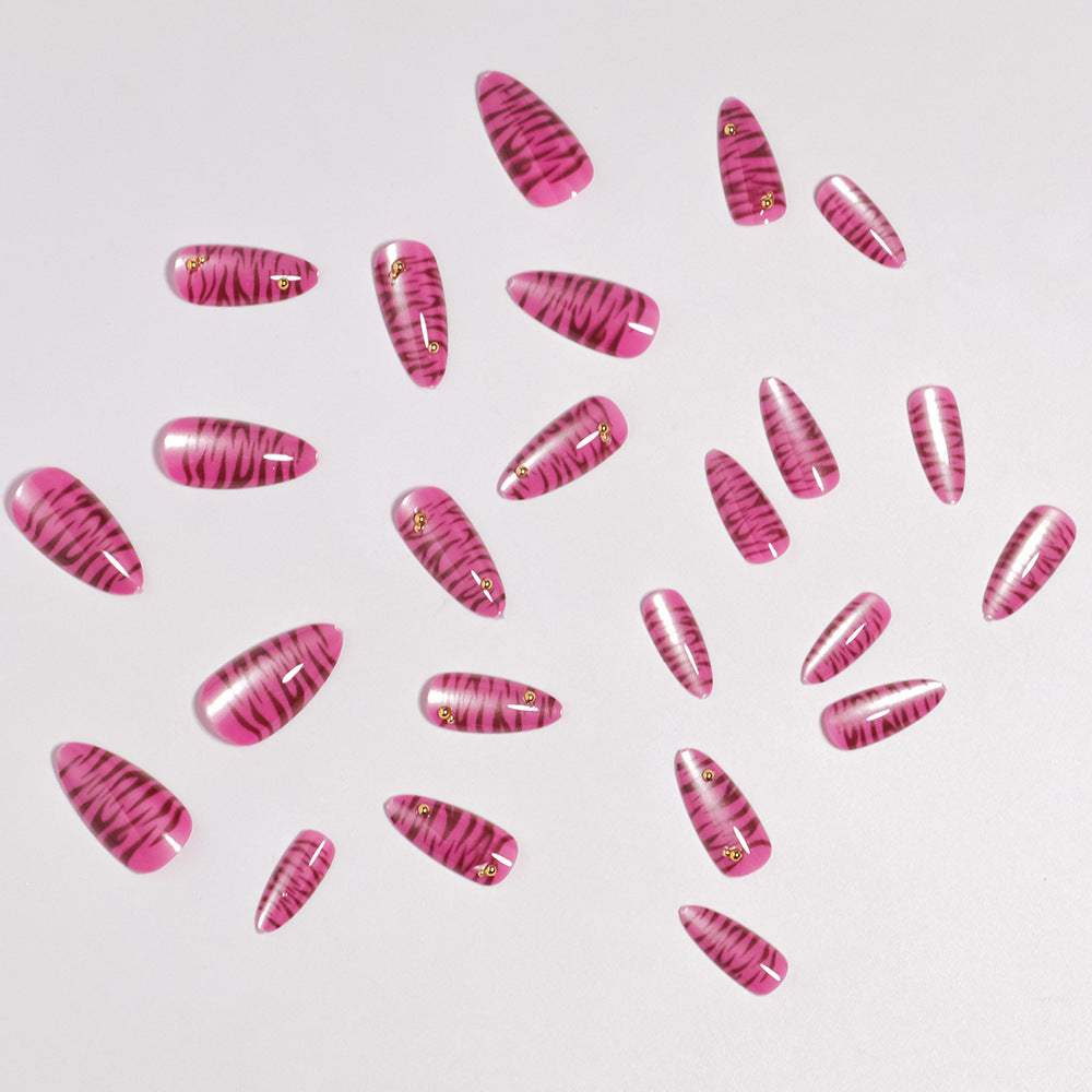 Artistic Press-On Nail Art Set Bowlift