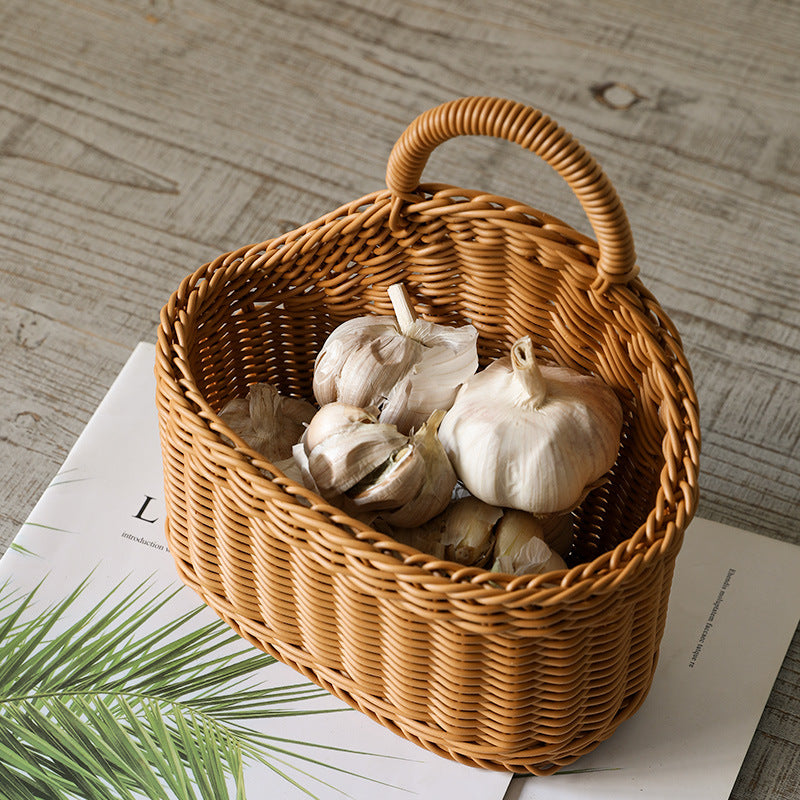 Ergonomic Handwoven Storage Caddy Bowlift