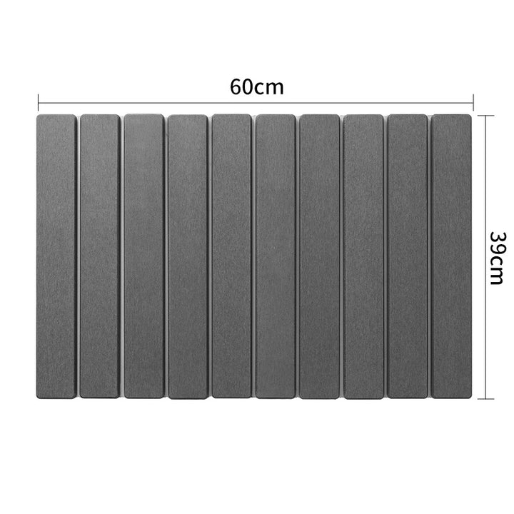 Decorative Marble Striped Kitchen Drying Mat