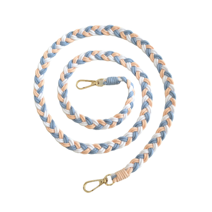 Handcrafted Braided Dog Leash Bowlift