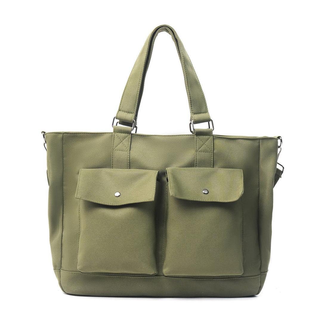 Versatile tote bag with practical exterior pockets Bowlift