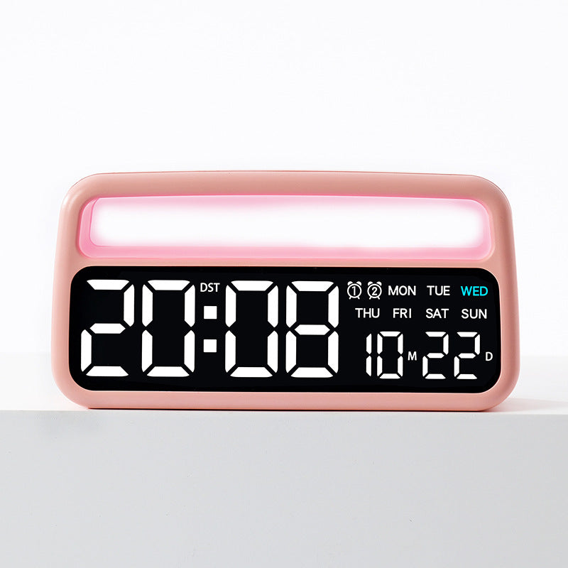 Digital radio alarm clock with multiple alarm functions Bowlift