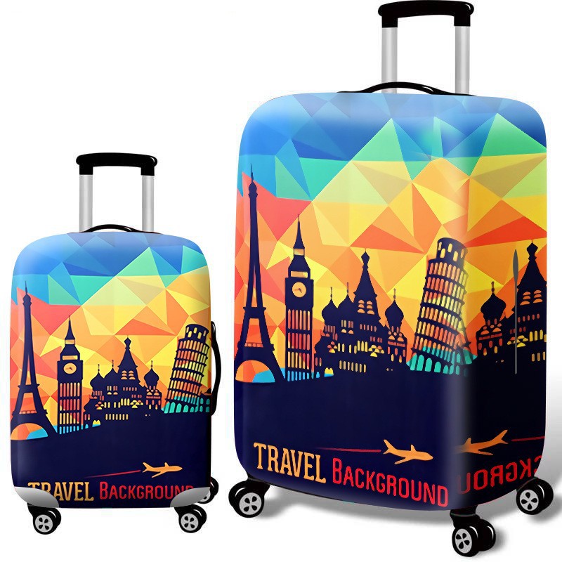 Women’s hard-shell suitcase with nostalgic London motif Bowlift