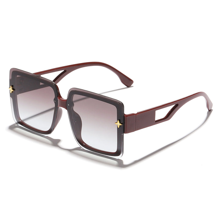 Women's fashionable square sunglasses with elegant frame Bowlift